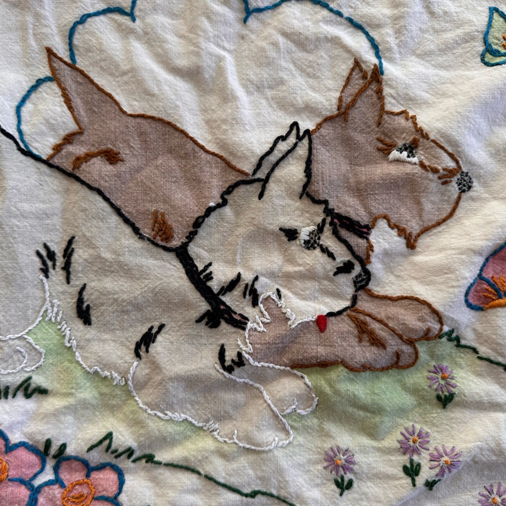 Hand Sewn 14x14 pillowcase